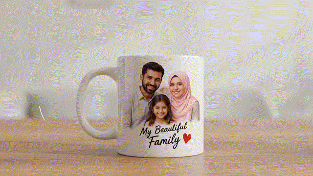 ☕ Customised White Mug