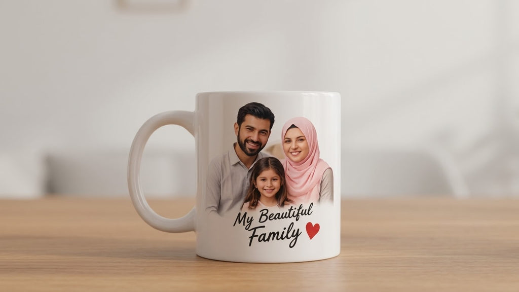 ☕ Customised White Mug